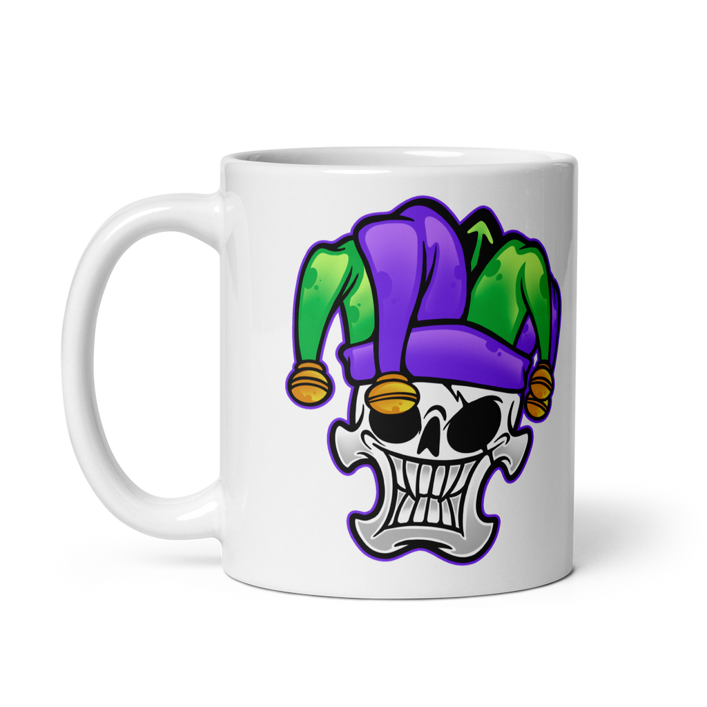 Jester Ceramic Mug 20 oz right side