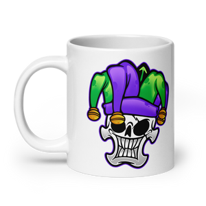 Jester Ceramic Mug 11 oz right side